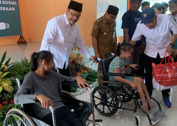 Kota Bengkulu Dapat Bantuan Rp 2,22 Miliar dar Mensos, Ini Peruntukannya 