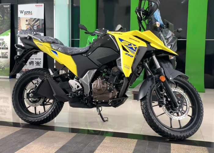 Review Motor Adventure Touring 250 cc: V-STRUM 250SX Tampil Gagah, Tinggi, dan Siap Jelajah