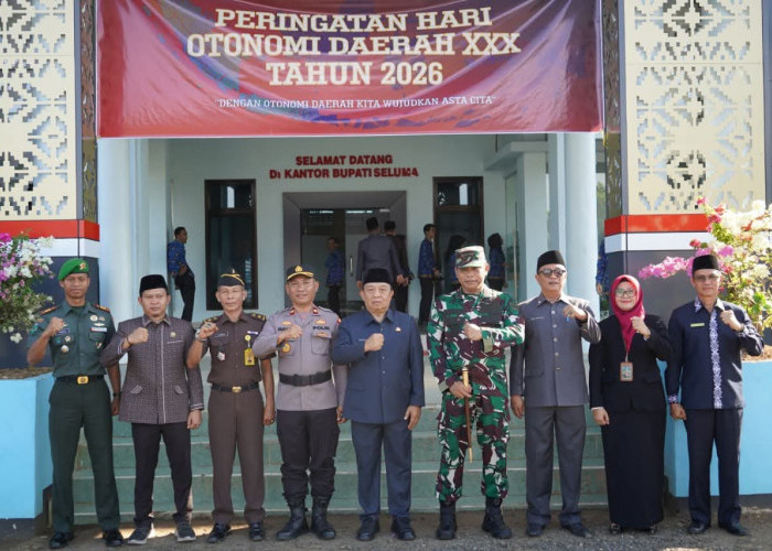 Hari Otda, Wabup Seluma Tekankan Peningkatan Pelayanan Publik