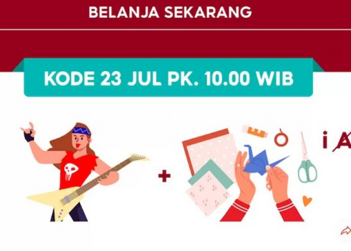 INI DIA! Jawaban Tebak Kode Voucher Badai Shopee Minggu 23 Juli 2023, Dapatkan Diskon Belanja Hingga 100%