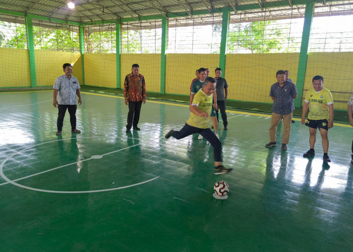 Gedung Futsal Taman Bineka Kembali Diaktifkan, Dorong Semangat Olahraga Masyarakat Kaur