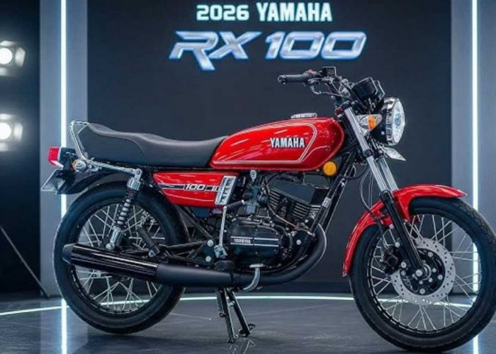 Yamaha RX 100 Hidup Lagi, Kombinasikan Desain Klasik dan Teknologi Terbaru 2026, Jelas Lebih Segar dan Premium