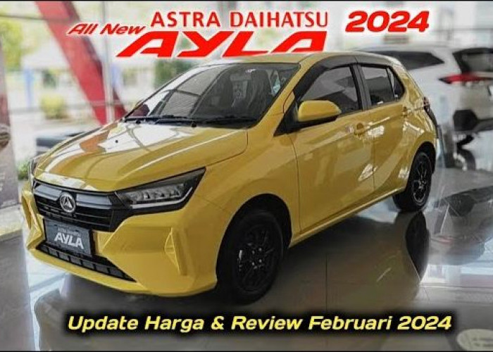 Update Harga Terbaru Daihatsu Ayla, Mobil Super Irit, Cocok Berkendara di Perkotaan