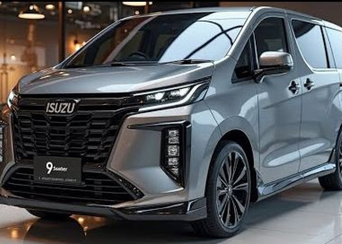 Gempar! Isuzu 9-Seater 2026 Muncul, MPV Diesel 9 Kursi Super Irit dan Tangguh?