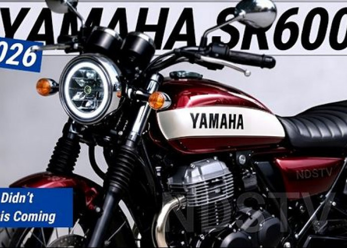 Yamaha SR600 2026! Bukan Sekadar Motor Baru, Tapi Sinyal Perubahan Besar di Segmen Retro