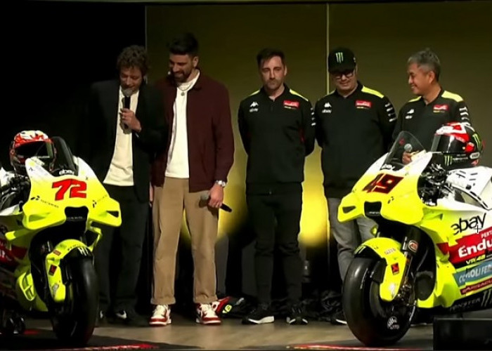 Pertamina Enduro VR46 Racing Team Resmi Meluncur, Ini Kata Valentino Rossi