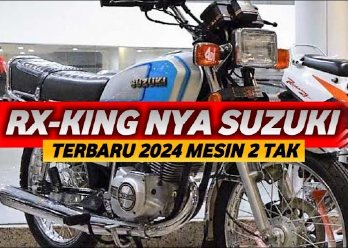 Suzuki Perkenalkan Motor 2 Tak Mirip RX-King, Desain Ala Trail 