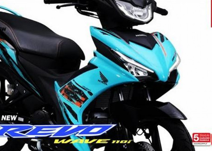 Honda Bikin Geger! All New Honda Revo Wave 110 Model 2026 Resmi Meluncur, Kini Makin Modern dan Tangguh
