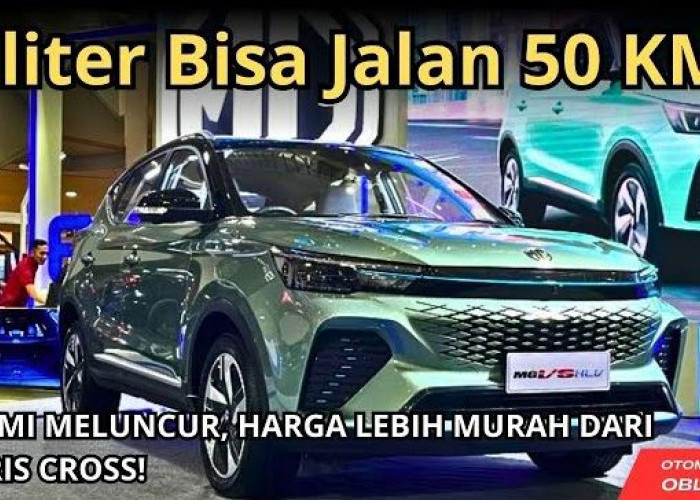 MG Hadirkan SUV Hybrid Pertama di Indonesia, Lebih Murah dari Yaris Croos Hybrid, Desain Lebih Mewah