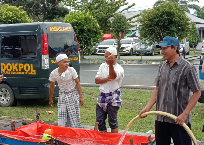 Diguyur Hujan, Zikir Akbar Nasional 2022 di Bengkulu Selatan Tetap Berlangsung