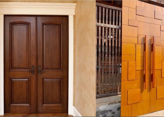 5 Inspirasi Model Pintu Minimalis Kayu 2 Pintu Terbaru, Elegan dan Fungsional