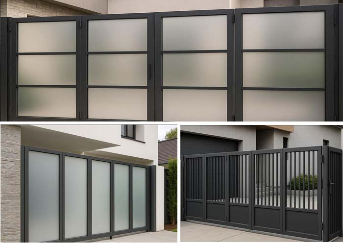 Rumah Menjadi Stylish, Dengan Model Pintu Pagar Dorong Lipat Minimalis Modern Tren Hunian 2026