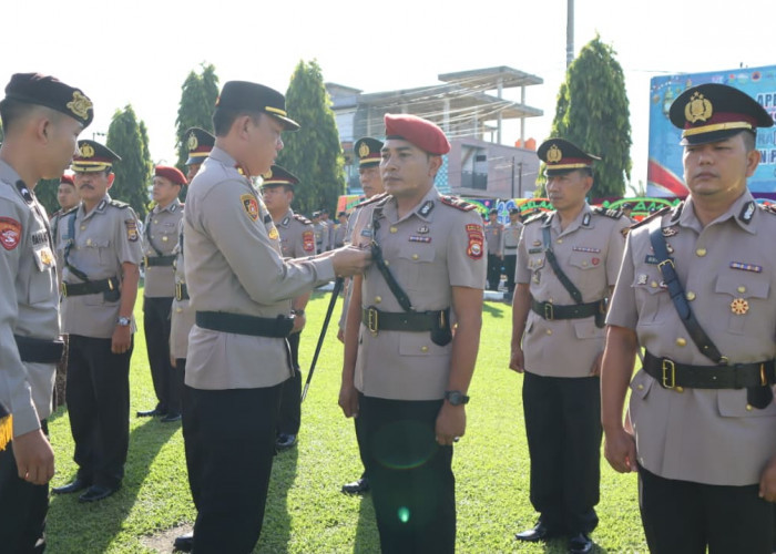 Kapolres Bengkulu Selatan Pimpin Sertijab Wakapolres, Kasat dan Kapolsek