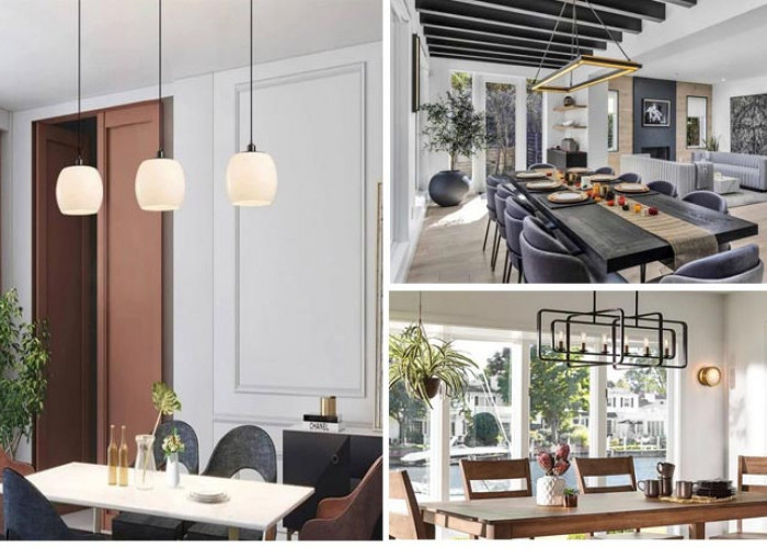 Inspirasi Lampu Gantung Meja Makan yang Estetis dan Mewah untuk Hunian Modern
