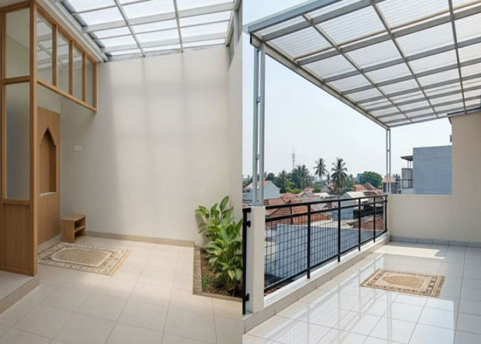 Inspirasi Desain Mushola Terbuka untuk Rumah Minimalis, Estetik, dan Tetap Hemat Anggaran