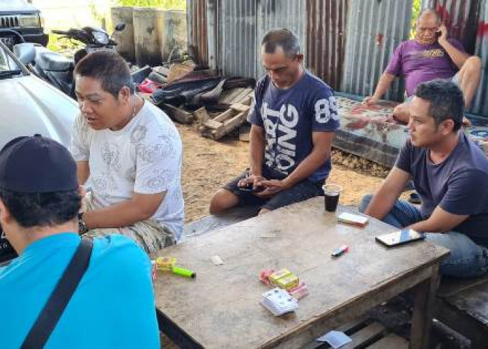 BREAKING NEWS: Berjudi 7 Warga Bengkulu Selatan Diciduk Polisi