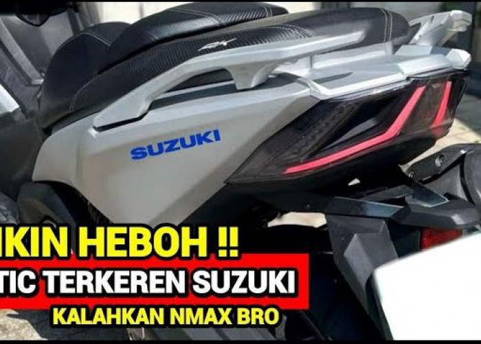 Lagi, Suzuki Hadirkan Skutik Andalan, Harga 14 Jutaan, Siap Kalahkan Yamaha NMAX dan Honda PCX 