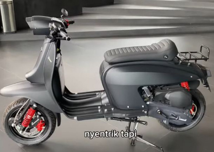 Scomadi Technica 150i, Motor Matic Paling Nyentrik dengan Gaya Klasik Modern
