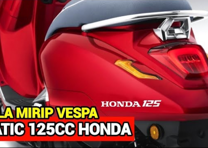 Honda Luncurkan Skutik Makin Mirip Vespa, Desain Retro Klasik Keren, Harga Cuma 17 Jutaan