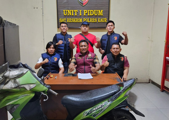 BREAKING NEWS: Polres Kaur Bongkar Kasus Curanmor, Dua Remaja Diamankan