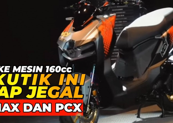 Skutik SYM WILD 160! Rival Berat Yamaha NMax dan Honda PCX, Begini Spesifikasinya