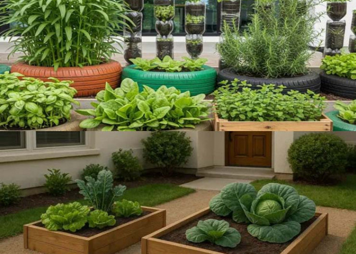 Solusi Kebun Sayur di Lahan Terbatas: Inspirasi Taman Produktif di Halaman Depan Rumah