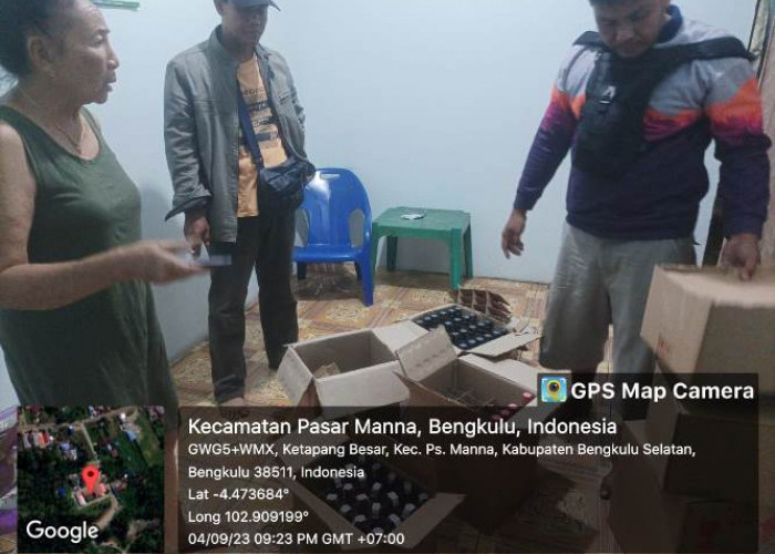 BREAKING NEWS: Personel Kodim 0408 Bengkulu Selatan – Kaur Amankan Miras dan Samcodin