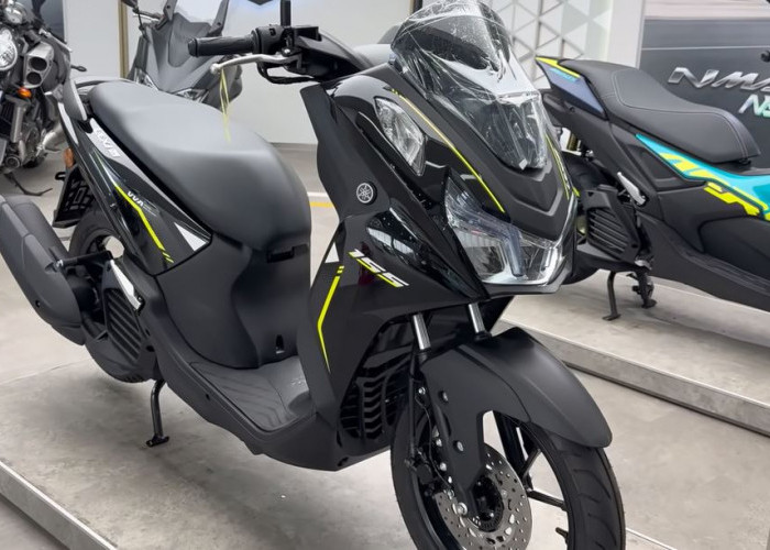 Yamaha Lexi LX 155 2026 Warna Hitam Resmi Diperkenalkan, Harga Rp26,8 Juta OTR Jakarta