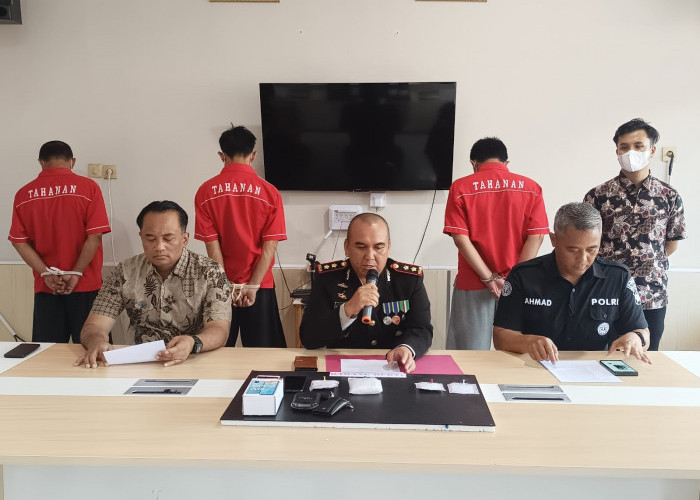 Polda Bengkulu Bengkulu Bongkar Sindikat Pengedar Sabu Lintas Provinsi, Bawa Sabu Ngaku Anggota TNI 
