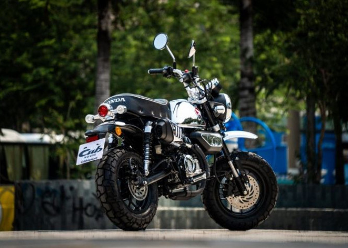 Honda Monkey Chrome Legacy Pertama Resmi Hadir, Produksi Terbatas