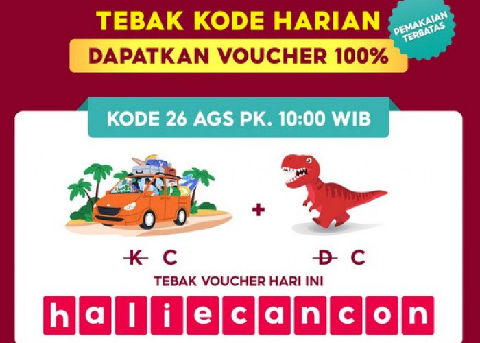  Jawaban Kode Voucher Badai Shopee Sabtu 26 Agustus 2023, Dapatkan Diskon Belanja 100 Persen