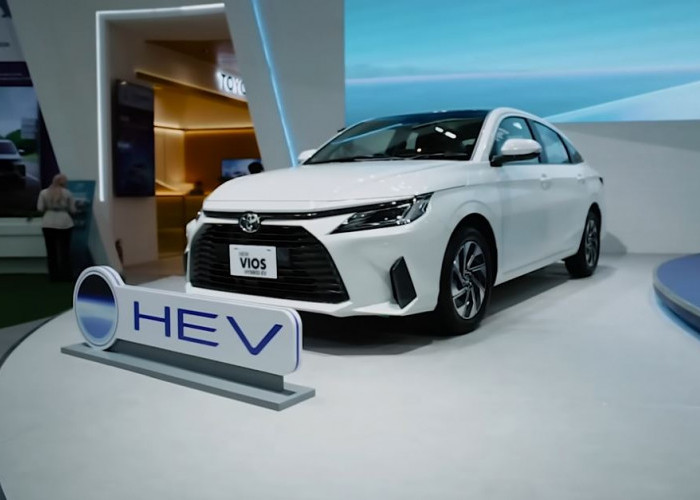 Toyota New Vios Hybrid Meluncur di IIMS 2026, Jadi Sedan Hybrid Tanpa Lawan di Kelasnya