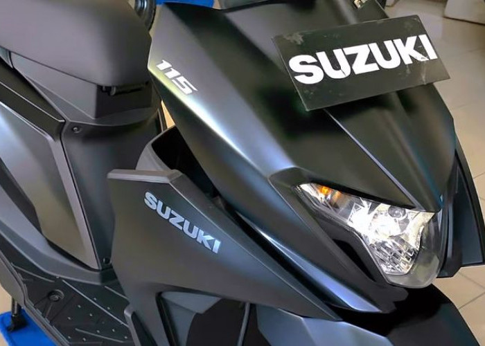 Suzuki Luncurkan Shogun Versi Mattic, Harga Super Murah,  Suspensi Teleskopik, velg 14 Inci, Pengereman Cakram