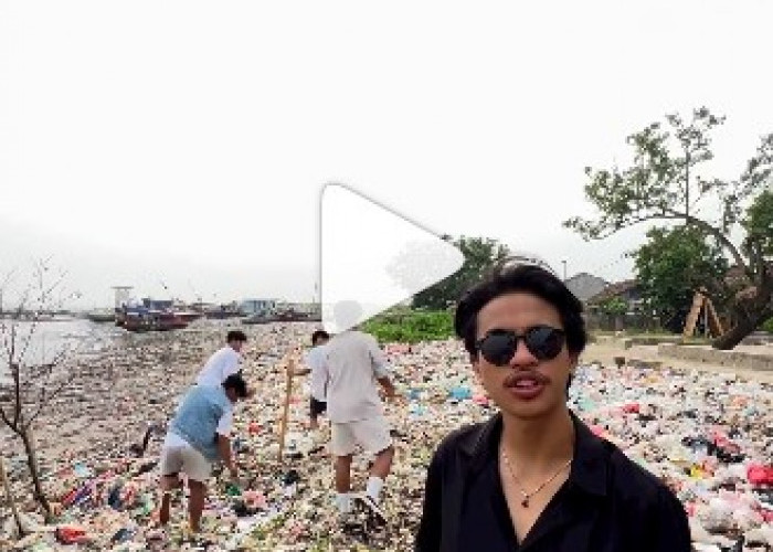 Duh...Pantai Labuan Banten Ini Dinobatkan Pantai Terkotor di Indonesia 