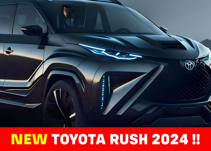  All New Toyota Rush 2024 Resmi Meluncur! Desainnya Bikin Iri, Lebih Gahar, Tangguh dan Sporty