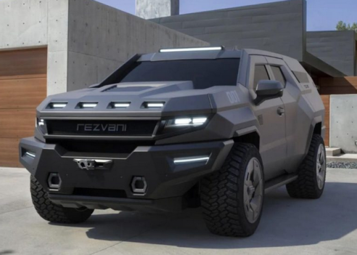 Mobil SUV Resvani Vangeance Rival Berat Pajero Sport, Fitur Ala Kendaraan Militer Berlapis Baja