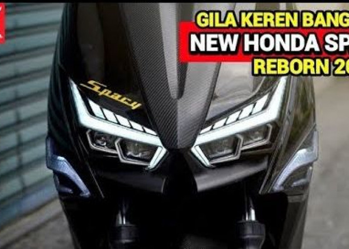 Sudah Mati Hidup Lagi! Honda Spacy Reborn Hadir Kembali, Desain Semakin Memukau, Ini Wujudnya