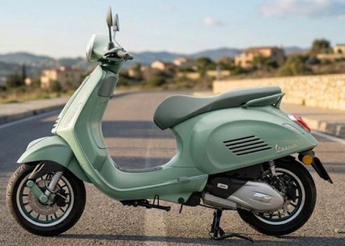 Vespa Tech 80th Edition Meluncur, Perpaduan Nuansa Klasik dan Desain Modern, Segini Harganya