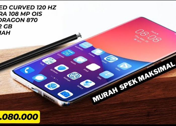 HP Spek Dewa Harga Murah, Snapdragon 870, 12 GB RAM, Layar Amoled Curved 120 Hz, Hanya Rp 2 Jutaan 