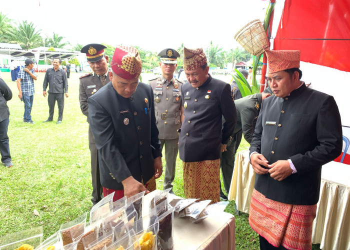 Pemdes Telaga Dalam Ramaikan HUT ke-25 Pino Raya, Promosikan Produk Unggulan Desa