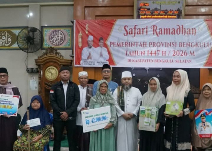 Safari Subuh di Bengkulu Selatan, Gubernur Helmi Janji Kucurkan Anggaran Puluhan Miliar