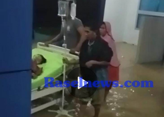 BREAKING NEWS: Banjir Hantam RSUD Kaur, Pasien Diungsikan