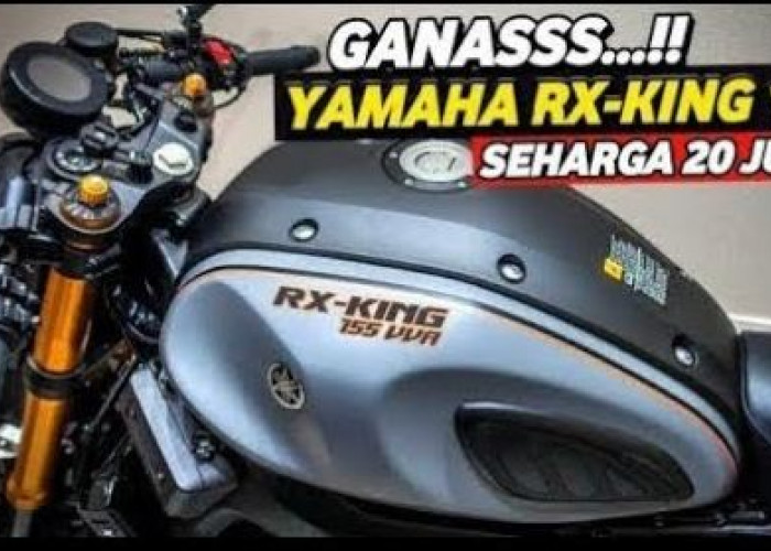 Yamaha RX King Kembali Lahir, Mesin Semakin Garang, Desain Retro Modern 