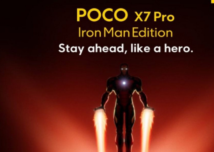 Poco X7 Pro Iron Man Edition Diluncurkan Minggu Depan, Berikut Harga dan Fiturnya