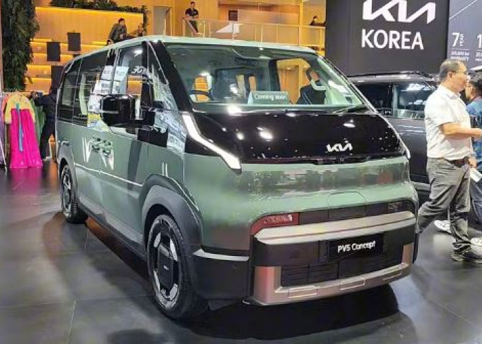 Kia PV5 Tampil Futuristis di IIMS 2026: Mobil Niaga Listrik Masa Depan, Siap Masuk Indonesia?