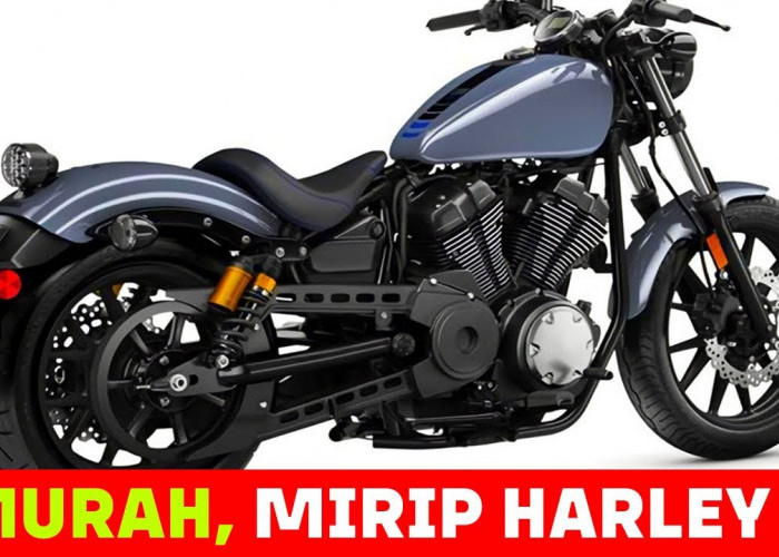 Moge Milik Yamaha Ini Mirip Harley Davidson, Desain Sangar Bergaya Cruiser, Harga Pasti Lebih Murah