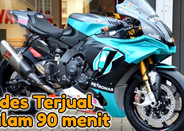 Cuma 46 Unit dan Dibanderol 800 Juta, Replika MotoGP Yamaha YZF-R1 Ludes Dalam Waktu 90 Menit
