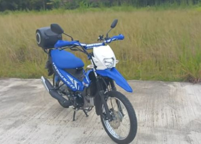 Sepeda Motor Bebek Trail Suzuki, Harga Irit, Mampu Melibas Segala Medan, Cocok Untuk Adventure