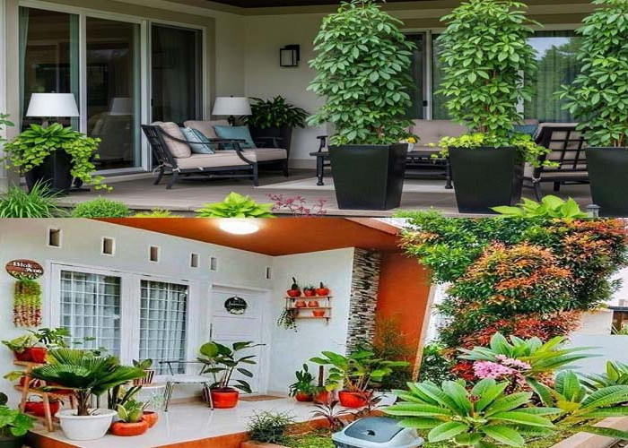 Inspirasi Teras Depan Minimalis Tanpa Pagar, Konsep Hunian Modern yang Simpel namun Elegan