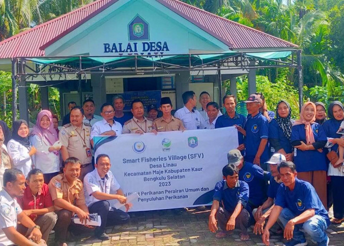 Keren, KKP Tetapkan Pelabuhan Linau Kaur Sebagai Desa Pelatihan Penanganan Ikan